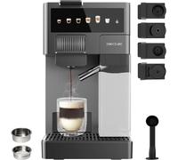 Máquina de Café Expreso 4-EN-1 FreeStyle Latte T 1.6L 1350W (Gris) - CECOTEC