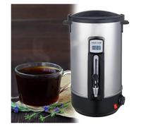 Máquina de Café Profesional 200 Tazas - Cafetera Eléctrica Automática 30L, 2500W - Termo de Agua Caliente con Control Temperatura Digital - Para Bares, Cafeterías, Oficinas - Acero Inoxidable 304