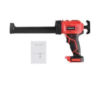 Máquina de calafateo inalámbrica Kit de herramientas eléctricas inalámbricas 4 velocidades Diseño de luz LED Llenado Sellado Sin batería Aplicable para instalaciones de ventanas y (Roja)