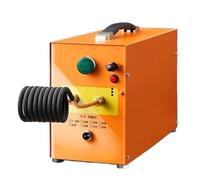 Máquina de calentamiento por inducción de alta frecuencia de 3KW/4KW, horno compacto portátil de forja, enfriamiento y fusión para oro, plata y(HG-8-T)