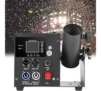 Máquina de cañón de confeti Máquina lanzadora de cañones de confeti Cañón profesional eléctrico inalámbrico DMX 512 y control remoto para fiestas, bodas, conciertos, eventos