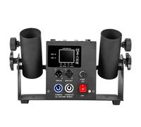 Máquina de cañón de confeti, máquina lanzadora de confeti, soplador de cañón para bodas, 2 mandos a distancia para bar, fiesta, escenario, festival, celebración