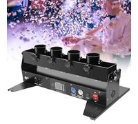 Máquina de cañón de confeti portátil, máquina lanzadora de pistola de confeti, cañón eléctrico de 4 disparos, DJ profesional para escenarios, bodas y fiestas.