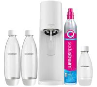 Máquina de carbonatación Terra Bianco Value Pack (blanca) - SODASTREAM