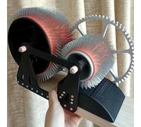 Máquina de cardado Manual de Lana, Juego de cepillos para cardar con Tabla para Mezclar Lana, Mezcla rápida de Colores, Peinado e Hilado, Ideal para cardar Fibras de Lana y Hacer proyectos de Fieltro