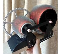 Máquina de cardado manual de lana para manualidades, perfecta para hacer animales de fieltro y proyectos de forro polar hechos a mano