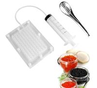 Máquina De Caviar - Kit De Cocina Molecular - De Esferificación Para De Herramientas Científico Culinario | Equipo De Filtro De Dispensador De Sal