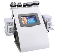 Máquina De Cavitación 6 En 1, Dispositivo De Radiofrecuencia para Levantar La Piel del Rostro Y El Cuerpo, Reduce Las Arrugas, Moldea El Cuerpo Y Tensa La Piel, para Brazo, Cintura, Muslo, Cadera