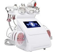 Máquina de cavitación ultrasónica, masajeador profesional RF para moldear el cuerpo, aspiradora multipolar para levantar y reafirmar la piel