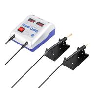 Máquina de cera eléctrica digital de 20 - 50 W, cuchillo de cera eléctrico con 6 puntas para tallar LED, diseño ajustable, doble pluma Waxer para odontología, comercio de joyas