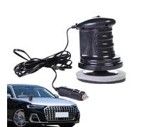 Máquina de cera para automóviles-Polchero eléctrico de 2000 W con 6 velocidades variables, 7 "búfer orbital de doble acción, incluye 6 almohadillas de espuma y almohadillas de lana, ideal para detalle