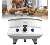Máquina de cerámica de Arcilla, Torno eléctrico con recipientes de Agua extraíbles, 12 Herramientas de Modelado, Velocidad infinitamente Variable de 0 a 200 RPM, rotación hacia ade
