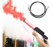 Máquina de chorro de CO2 LED, pistola de humo portátil, cañón de niebla de CO2 for escenario, con luces RGB, pulverizador de niebla de largo alcance de 10 m, for escenarios, DJ, fiestas