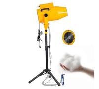 Máquina de chorro de espuma profesional,pistola de espuma con cabezal angular,ideal para fiestas de verano,cañón de burbujas al aire libre y eventos infantiles.Alcance de 6-10 m(Yellow)