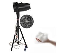 Máquina de chorro de espuma profesional,pistola de espuma con cabezal angular,ideal para fiestas de verano,cañón de burbujas al aire libre y eventos infantiles.Alcance de 6-10 m(Black)