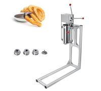 Máquina De Churros Manual Comercial, Churrera Española De Acero Inoxidable De 3/5/7l Con 4 Moldes, Máquina De Donas De Fruta Latina, Máquina Manual Para Rellenar Salchichas Para Restaurantes Y Pan 5L