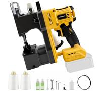Máquina de cierre de bolsas inalámbrica compatible con batería Dewalt de 20 V (batería no incluida), máquina de coser automática de bolsas de alta resistencia, alcantarillado portátil para bolsas