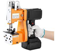 Máquina de cierre de bolsas - Máquina de embalaje automática de bolsas tejidas portátil con batería de litio para saco de arpillera y papel kraft