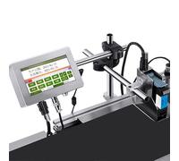 Máquina de codificación automática, impresora de inyección de tinta portátil para línea de montaje en línea, solución de impresión eficiente de números de lote de fecha