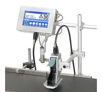 Máquina de codificación en línea, Máquina de codificación de inyección de tinta de secado rápido, Máquina de codificación de línea de ensamblaje inteligente pequeña, Computadora térmica de impresora d