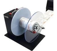 Máquina de código de barras autoadhesiva, carrete de etiquetas de ropa de par grande, máquina de rebobinado de etiquetas rebobinador automático bidireccional (DS803 110) (tamaño: DS803 110)