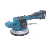 Máquina de colocación de azulejos portátil de 12000 rpm, ventosa ajustable con 6 velocidades, vibrador de azulejos con 2 pilas, puede procesar baldosas de cerámica de 60-120 cm Capacidad de carga 100