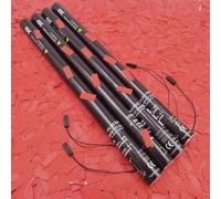 Máquina de confeti, 25 unidades, cañón eléctrico de confeti de 80 cm, blanco, biodegradable, para fiestas y eventos. Rojo.