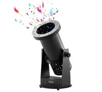 Máquina de confeti eléctrica de 1500 W con luz LED y control remoto, soplador de confeti for bodas, fiestas, conciertos