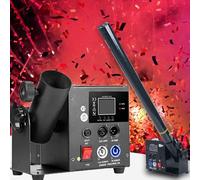 MáQuina De Confeti EléCtrica Profesional, CañóN De Confeti Digital Con Control Dmx Y Mando A Distancia Para Fiestas, Discotecas, Bodas, Escenarios, Conciertos Y Navidad
