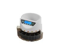 Máquina de Conteo y Clasificación de Monedas en Euros-Duoku-Gestión de las Transacciones-Capacidad de Almacenamiento de 850 Piezas