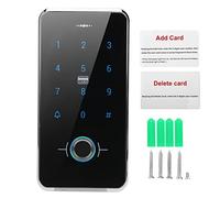 Máquina de Control de Acceso con Huella Semiconductor, Tarjeta IC y Teclado, IP68 Resistente Agua para Exteriores - Reconocimiento Biométrico Rápido, Fichaje Seguro y Fácil