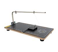 Máquina de cortar, cortadora de espuma de alambre caliente, tablero de madera de acero inoxidable, medición precisa, potencia de 30 W, adecuada para espumas y más