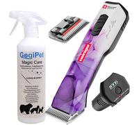 Máquina de cortar inalámbrica Heiniger Opal Edición Especial + Kit de aseo GogiPet Magic Care