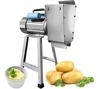 Máquina de cortar patatas comercial, herramienta eléctrica de molienda de verduras para triturador de alimentos de gran capacidad, ideal para uso eficiente en cocina y restaurante