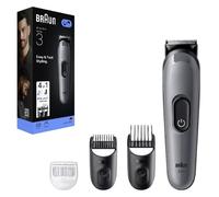 Braun AIO3500 - Afeitadora Multifunción con Batería Recargable 4 en 1