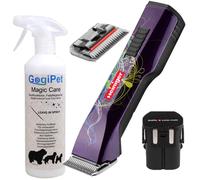 Máquina de cortar pelo inalámbrica Heiniger Saphir Style + kit de aseo GogiPet Magic Care