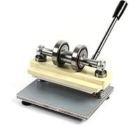 Máquina De Corte De Cuero, Máquina Manual De Repujado Y Troquelado, 212 X 170 Mm For Manualidades, Con Funciones De Repujado Y Corte De Placa De Acero, Apta For Tela