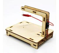 Máquina De Corte De Espuma - Mesa De Corte De Alambre Eléctrico - Tableta Eléctrica De Cortador De Espuma De Alambre Caliente - Juguete De La Varilla De Conversión De Energía Para Las Aulas, S