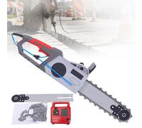 Máquina De Corte De Muros Con Sierra De Cadena De Hormigón Eléctrica, Cortadora De Muros A Mano Con Sierra De Cadena, 14"/19" Profundidad De Corte, Cadena De Diamante Sin Polvo Por Agua(35cm,1*blade)