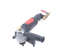 Máquina de corte de piedra húmeda neumática, herramienta de amoladora angular de aire Industrial de 5 ", alimentación de agua, 125MM Multifunción
