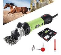 Máquina de corte eléctrica Tijeras para ovejas 690W Cortapelos profesional para trabajo pesado Cortapelos para mascotas con 6 velocidades para afeitar lana de piel en ovejas, cabras, A