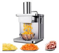 Máquina de corte eléctrico máquina de cortar de fruta vegetal cortado en cubo máquina de cortar eléctrica máquina de cortar patatas cebolvegetal zanahoria Banana Chips Dicer