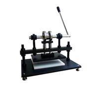 Máquina de corte y punzonado cuero, máquina troqueladora manual Para bricolaje