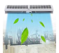 Máquina De Cortina De Aire Comercial Silenciosa, Cortina De Aire Con Control Remoto, 60cm Elegante Carcasa De Aleación De Aluminio Ultrafina (Size : 60cm)