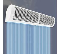 Máquina de Cortina de Aire para Exteriores con Gran Volumen de Aire, 2 velocidades y dirección del Viento Ajustable, máquina de Cortina de Aire Comercial para Interiores y Exteriores con Control