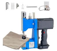 Máquina de coser a mano con batería, batería portátil, compatible con batería Ma-kita, 18 V, longitud de puntada 7 - 10 mm, grosor de costura 0,2 - 10 mm, máquina de sellado de bolsas eléctrica para