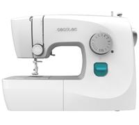 Cecotec Máquina de Coser, Compacta y Portátil, 15 Puntadas, Principiantes, BelleCouture 1500, Ojal manual en 4 tiempos, Ojalador regulable, Tensión del hilo ajustable y Kit de Accesorios