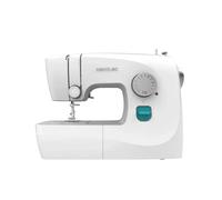 Cecotec Máquina de Coser, Compacta y Portátil, 15 Puntadas, Principiantes, BelleCouture 1500, Ojal manual en 4 tiempos, Ojalador regulable, Tensión del hilo ajustable y Kit de Accesorios