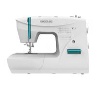 Máquina de coser Cecotec 66 puntadas, ojal 4 pasos, luz LED, brazo libre, accesorios completos