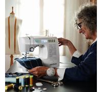 Máquina de coser BelleCouture 21500 (Blanca) - CECOTEC